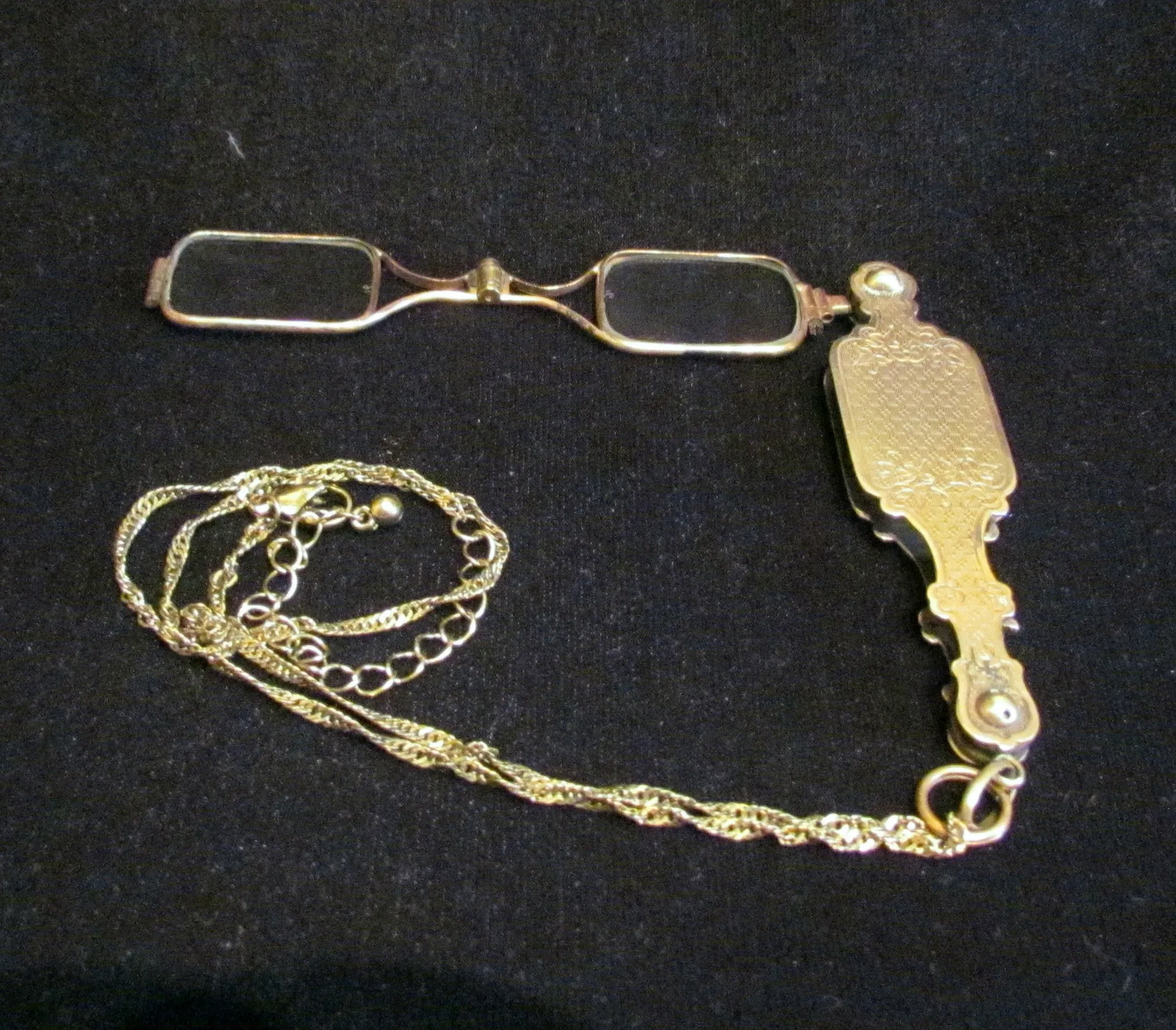 1800s Lorgnette Eyeglasses Victorian Reading Glasses Antique Opera Glasses