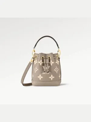 24 Years Women s Nanonoe Leather Mini Bag Cross Beige 46291