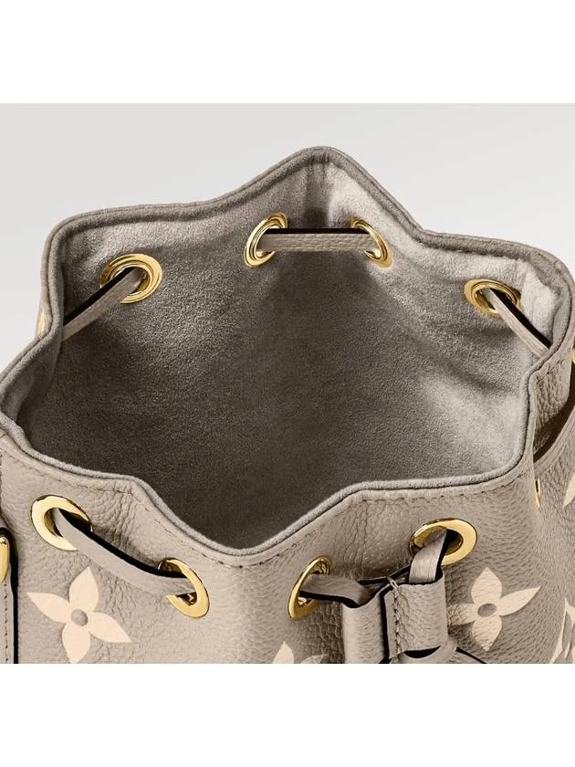 24 Years Women s Nanonoe Leather Mini Bag Cross Beige 46291