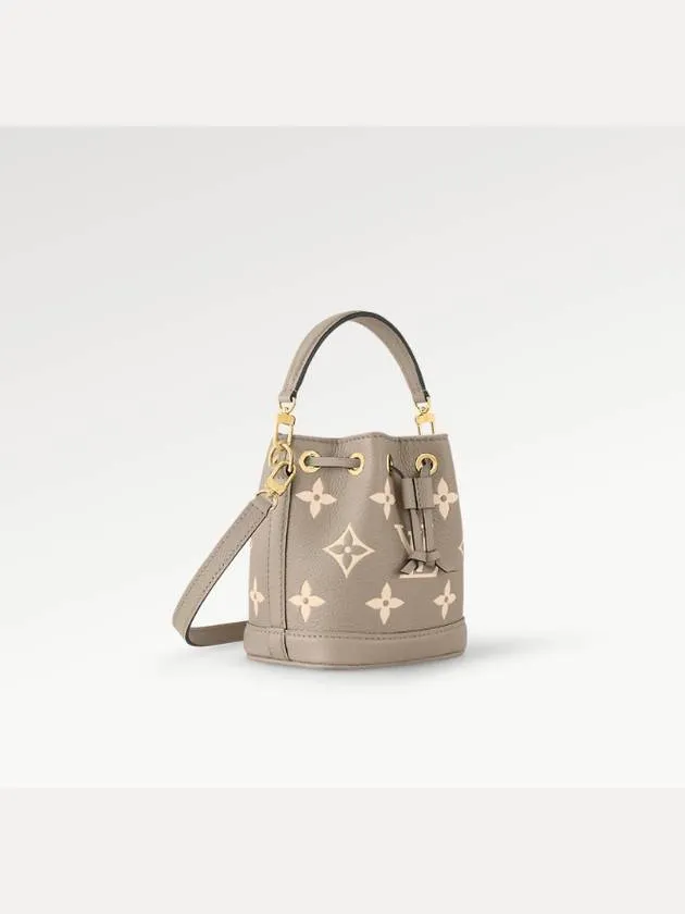 24 Years Women s Nanonoe Leather Mini Bag Cross Beige 46291