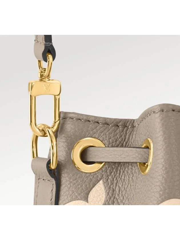 24 Years Women s Nanonoe Leather Mini Bag Cross Beige 46291