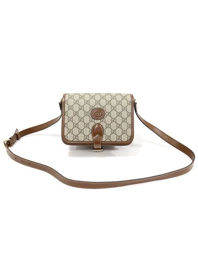 671620 GG Supreme Canvas Interlocking G Soho Mini Shoulder Bag