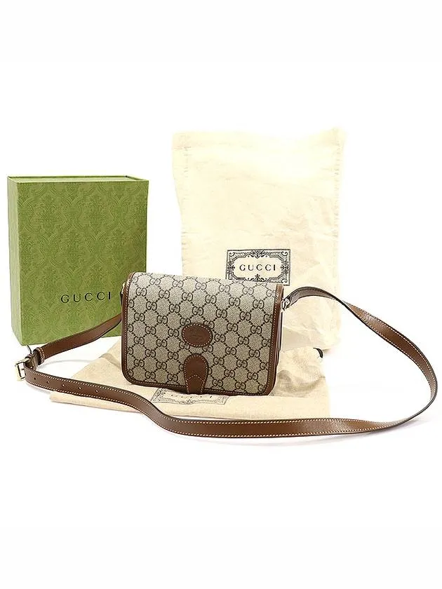 671620 GG Supreme Canvas Interlocking G Soho Mini Shoulder Bag