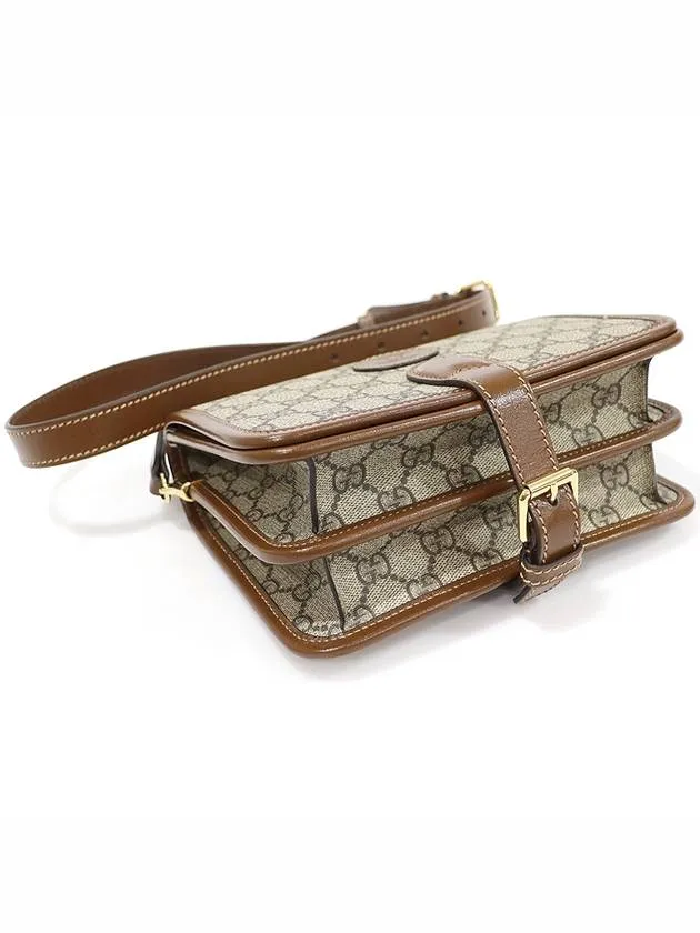 671620 GG Supreme Canvas Interlocking G Soho Mini Shoulder Bag