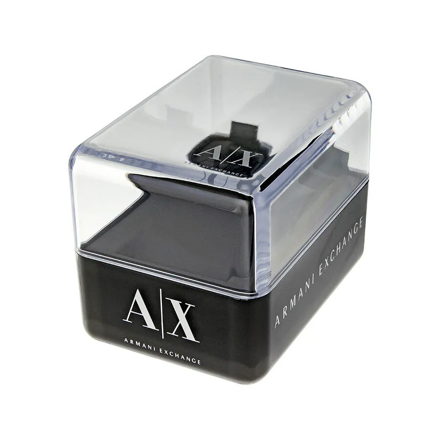 Armani Exchange Black Dial Gold-plated Men's Watch AX2145