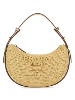 Arque Crochet Shoulder Bag Beige
