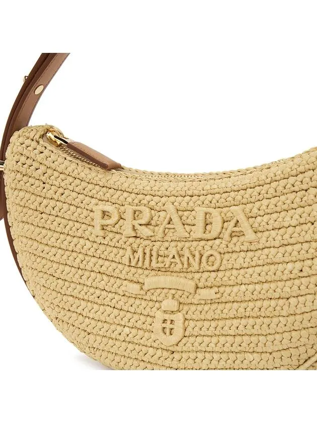 Arque Crochet Shoulder Bag Beige