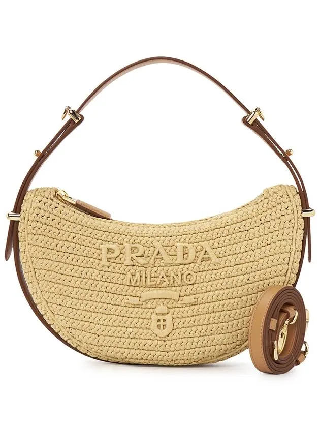 Arque Crochet Shoulder Bag Beige