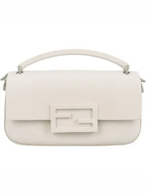 Baguette Phone Pouch Cross Bag White