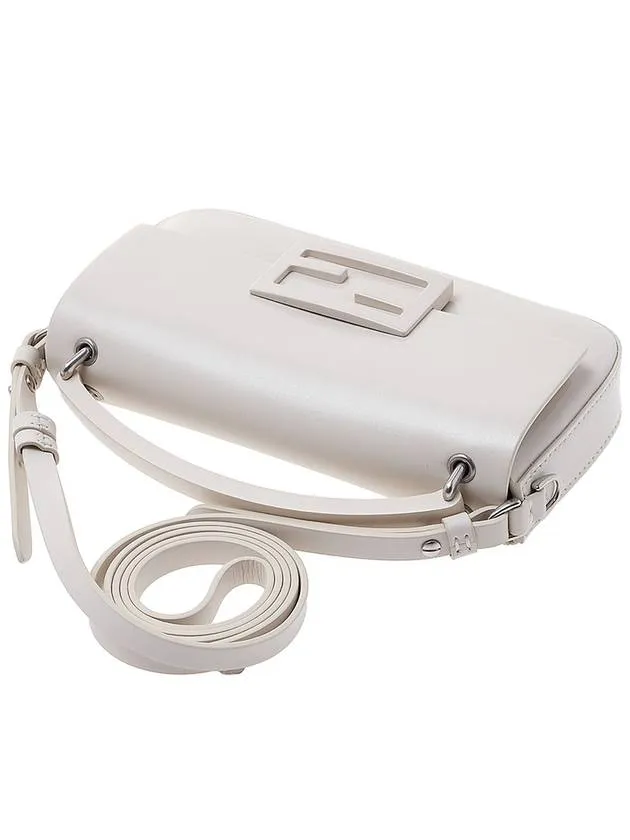 Baguette Phone Pouch Cross Bag White