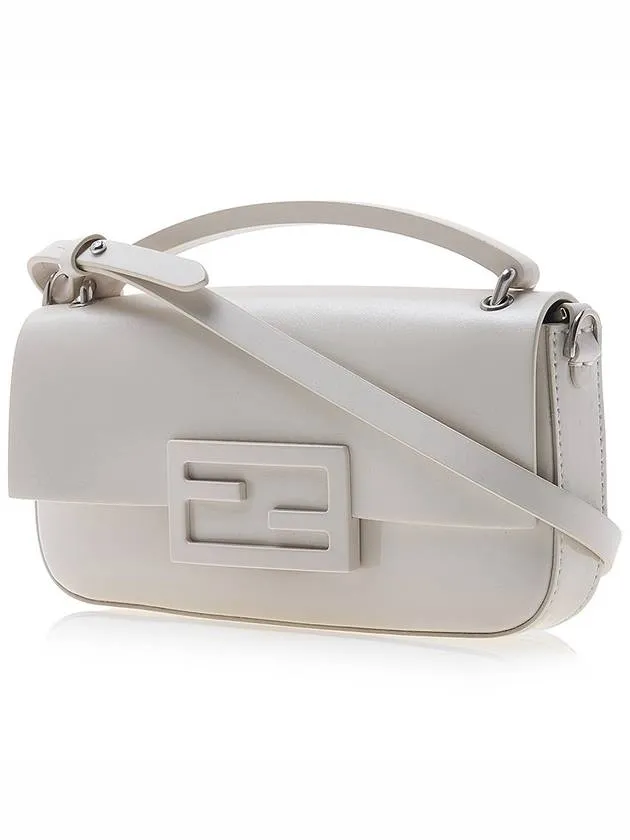 Baguette Phone Pouch Cross Bag White