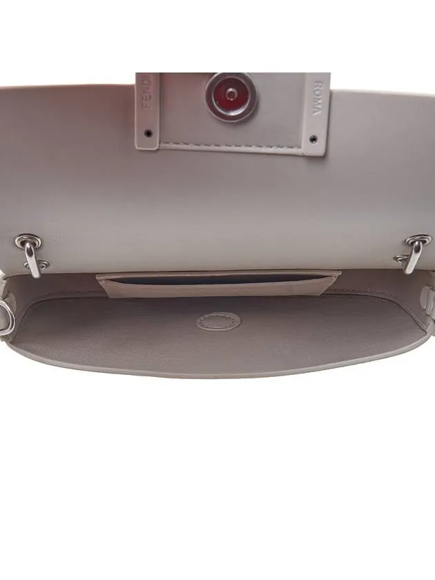 Baguette Phone Pouch Cross Bag White