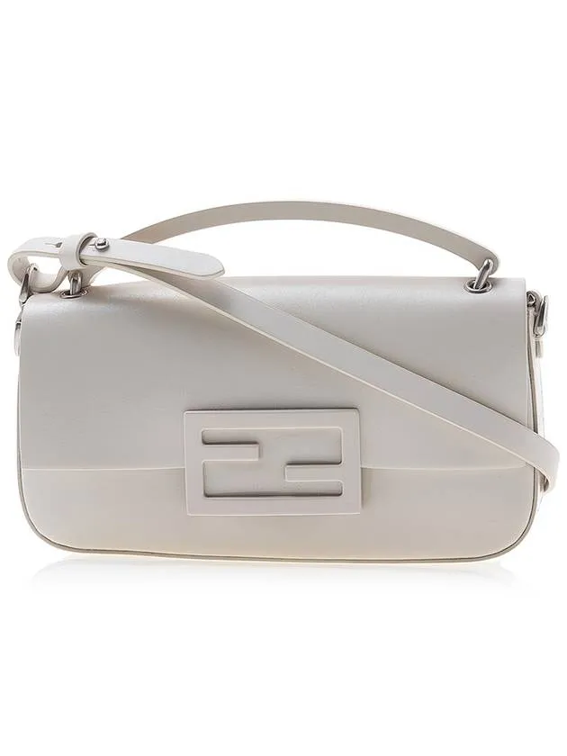 Baguette Phone Pouch Cross Bag White