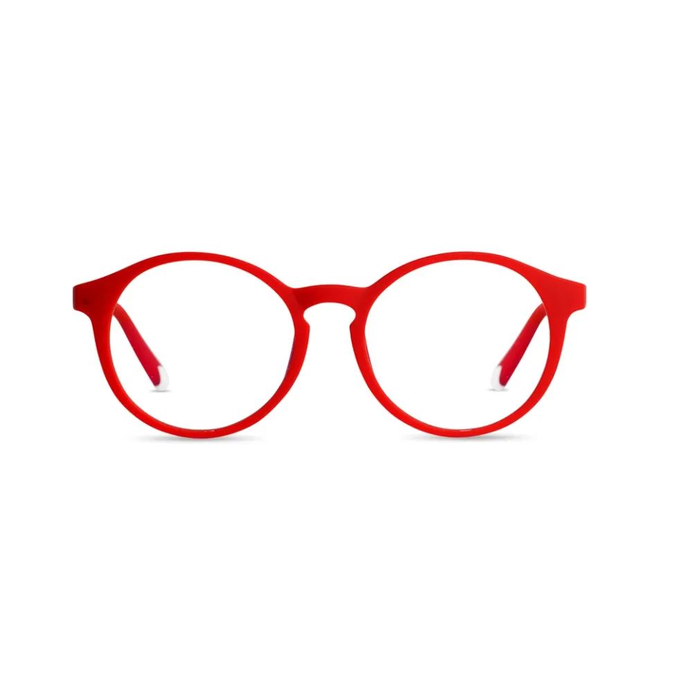 BARNER KIDS | Le Marais Blue Light Glasses | Ruby Red