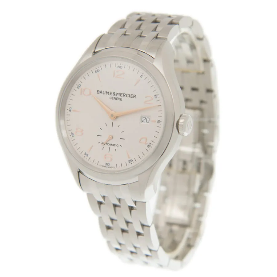 Baume et Mercier N/A Silver-tone Dial Unisex Watch M0A10141