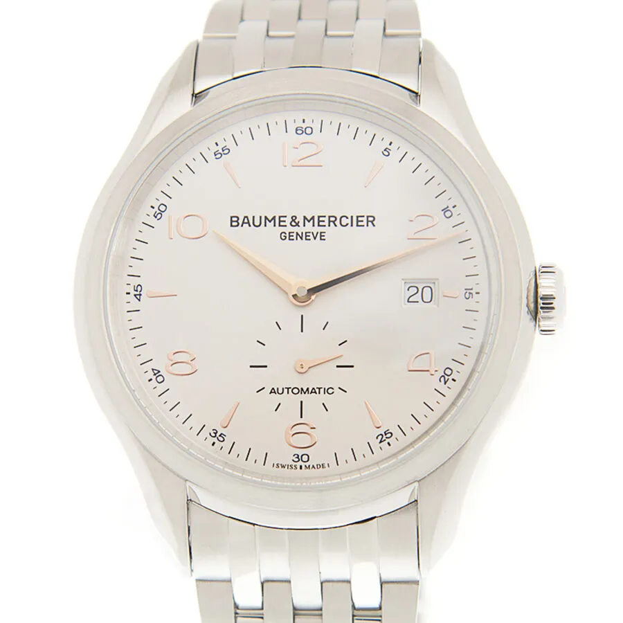 Baume et Mercier N/A Silver-tone Dial Unisex Watch M0A10141