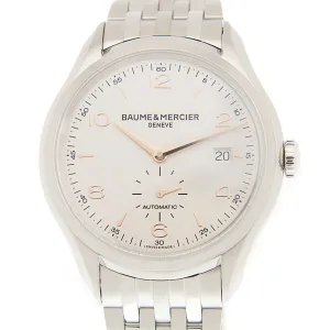 Baume et Mercier N/A Silver-tone Dial Unisex Watch M0A10141