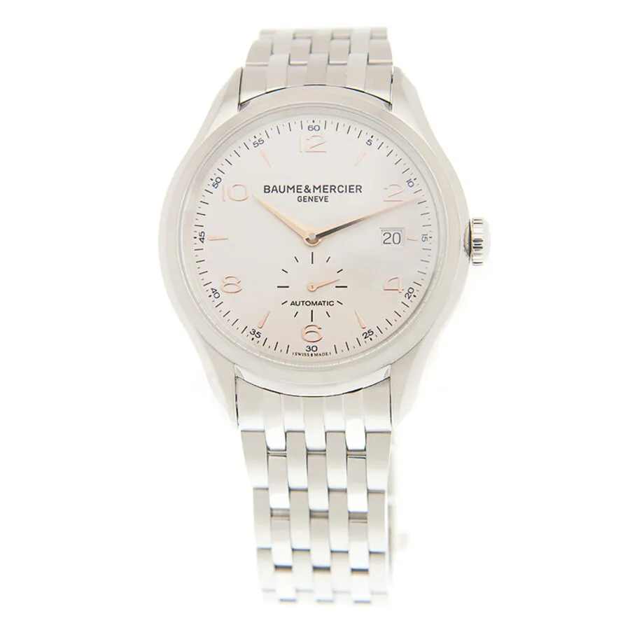 Baume et Mercier N/A Silver-tone Dial Unisex Watch M0A10141