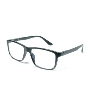 Black Rectangle Progressive Glasses for Computers Multifocal Reading Glasses for Men Women