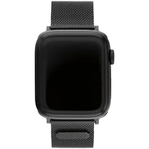 Black Stainless Steel Mesh Bracelet for Apple Watch® 42/44/45mm