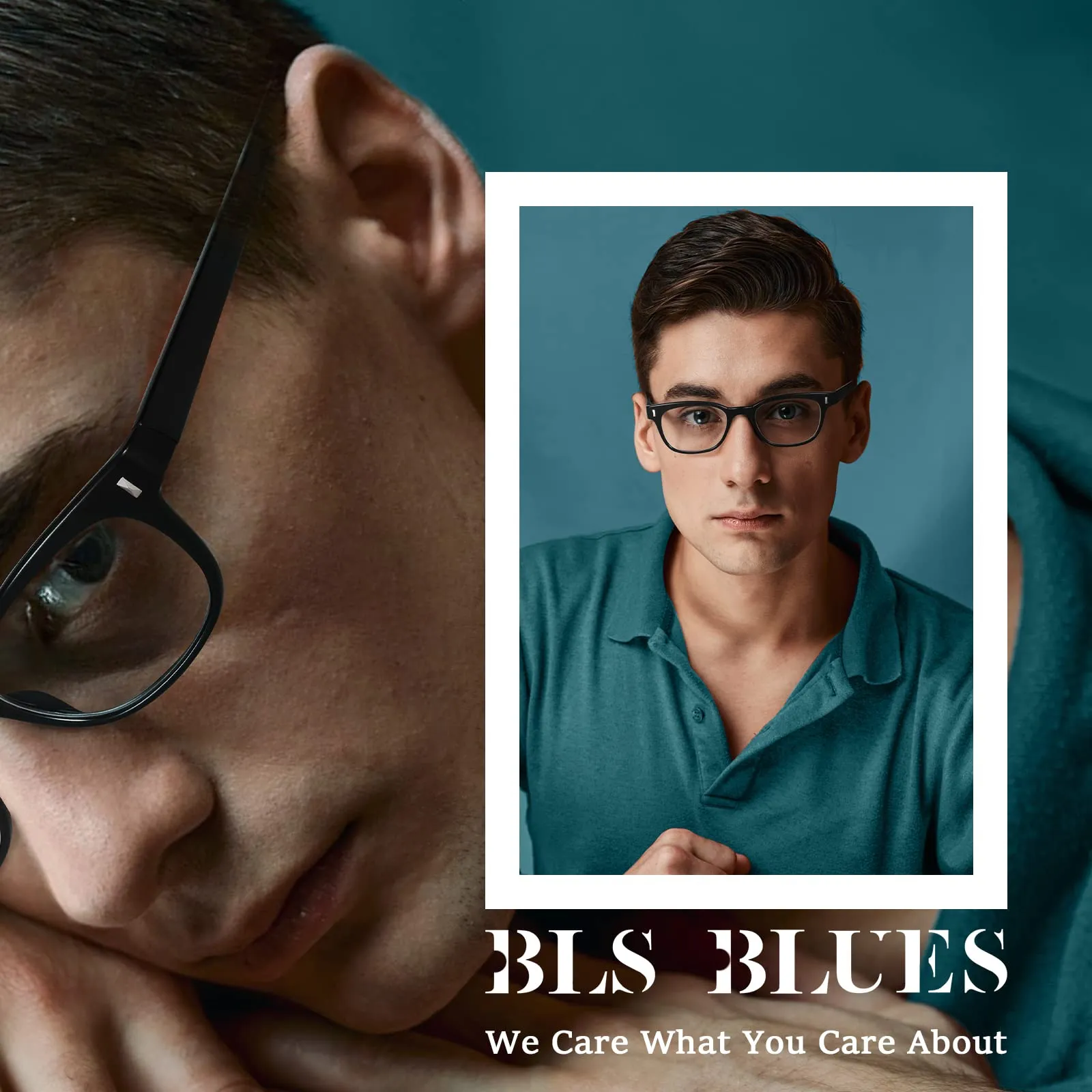 BLS BLUES Reading Glasses for Women/Men Blue Light Blocking, Vintage Computer Readers Anti Migraine/Eye Strain Eyewear 5Packs *Leopard/Tortoise/Black/Grey/Clear 3.75 x