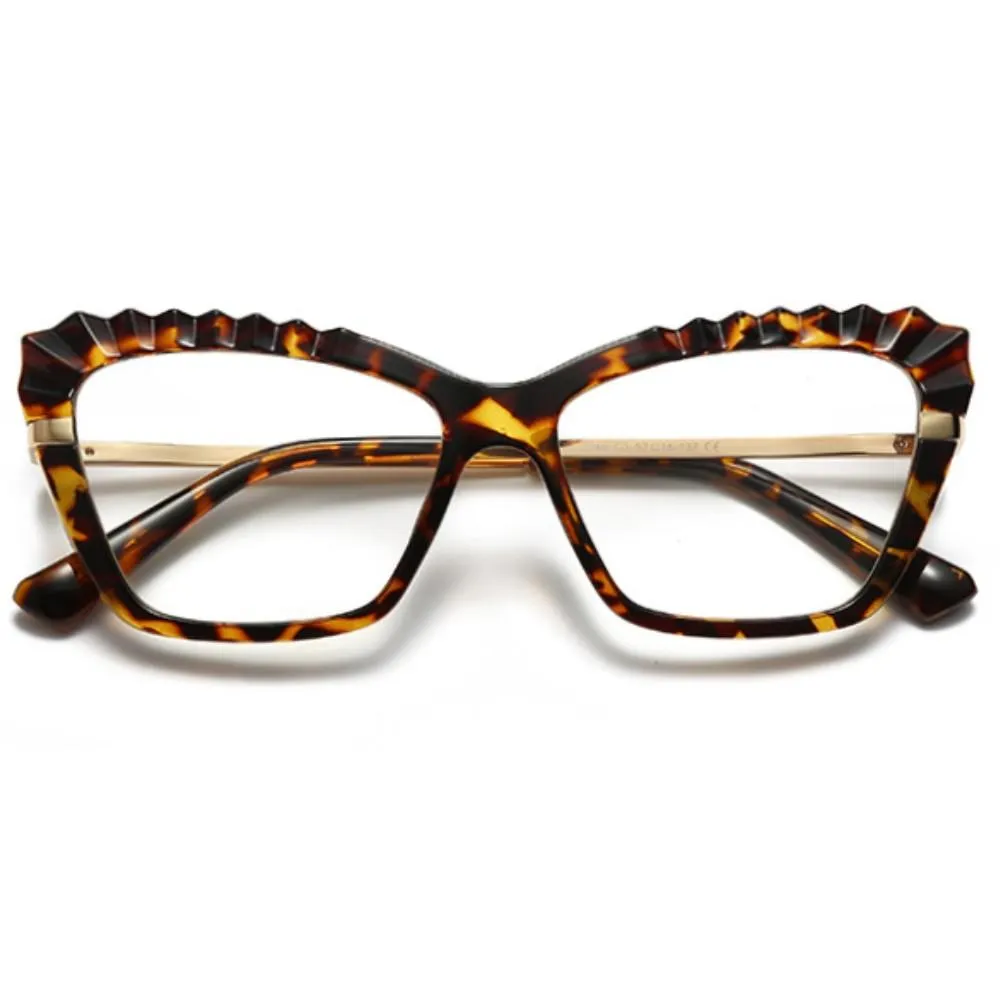Blue Light Glasses UK for Women Men Square Frame Screen Protection Computer Reading Gaming - Romani