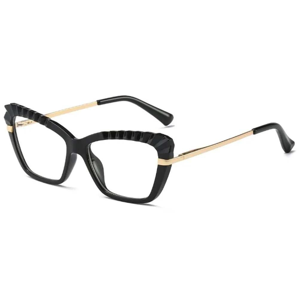 Blue Light Glasses UK for Women Men Square Frame Screen Protection Computer Reading Gaming - Romani