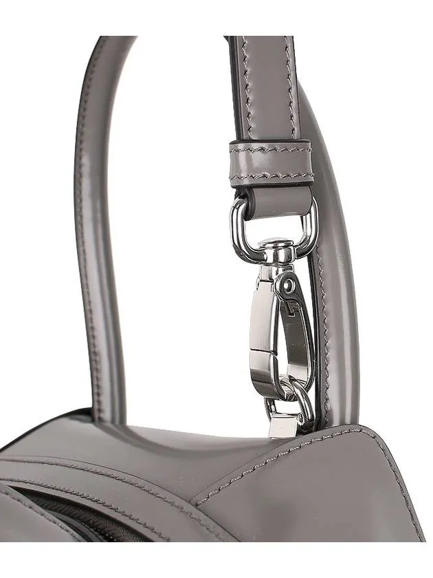 Brushed Supernova Hand Shoulder Bag Dark Grey