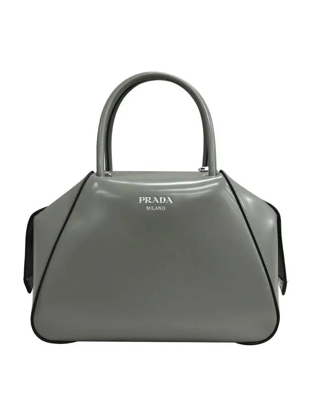 Brushed Supernova Hand Shoulder Bag Dark Grey