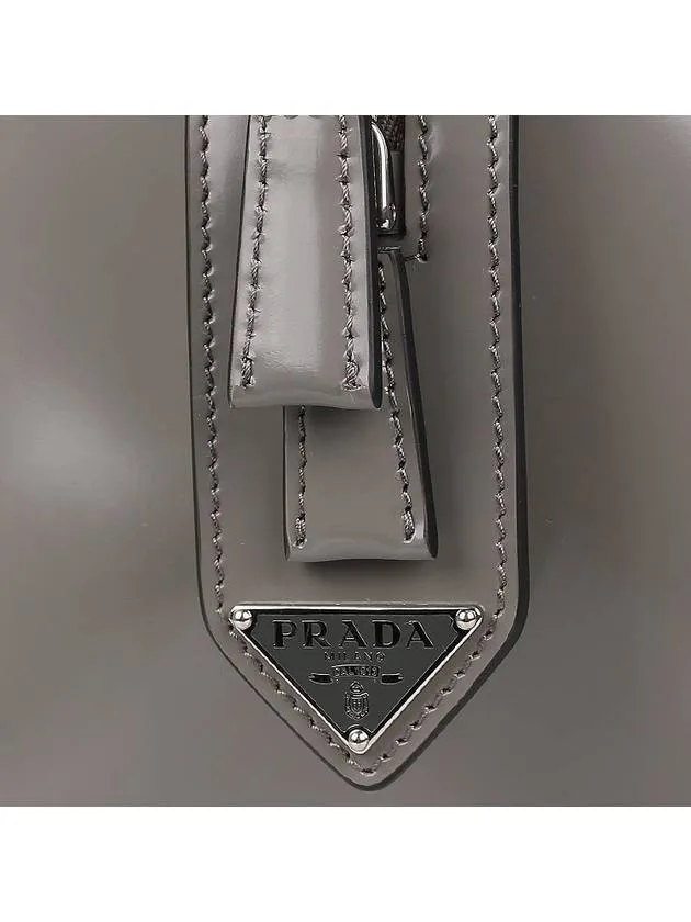 Brushed Supernova Hand Shoulder Bag Dark Grey