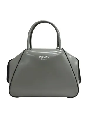 Brushed Supernova Hand Shoulder Bag Dark Grey