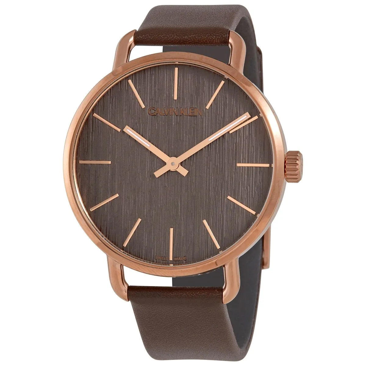 Calvin Klein Even Quartz Black Dial Men's Watch K7B216G3