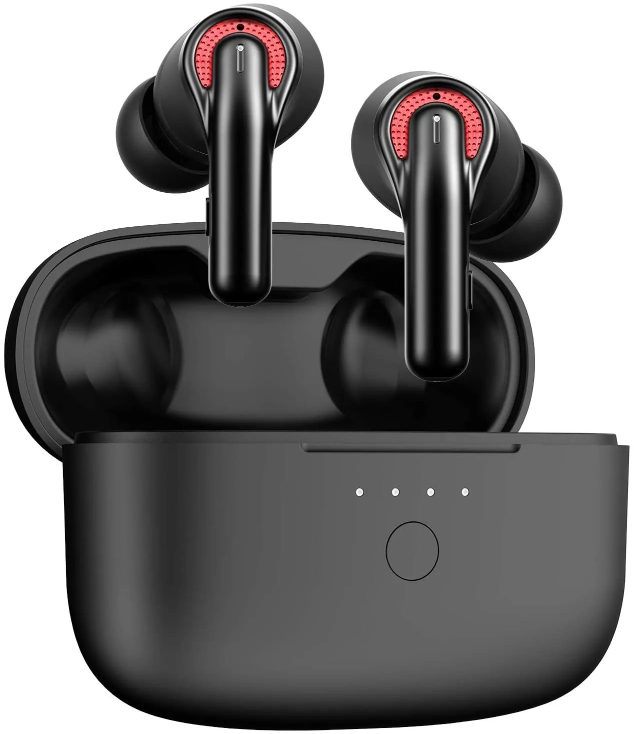 [CLEARANCE] Tribit FlyBuds C1 Bluetooth 5.2 True Wireless Earbuds with 50h Playtime and up to 90% Noise Cancellation feature with 4 built-in Mics