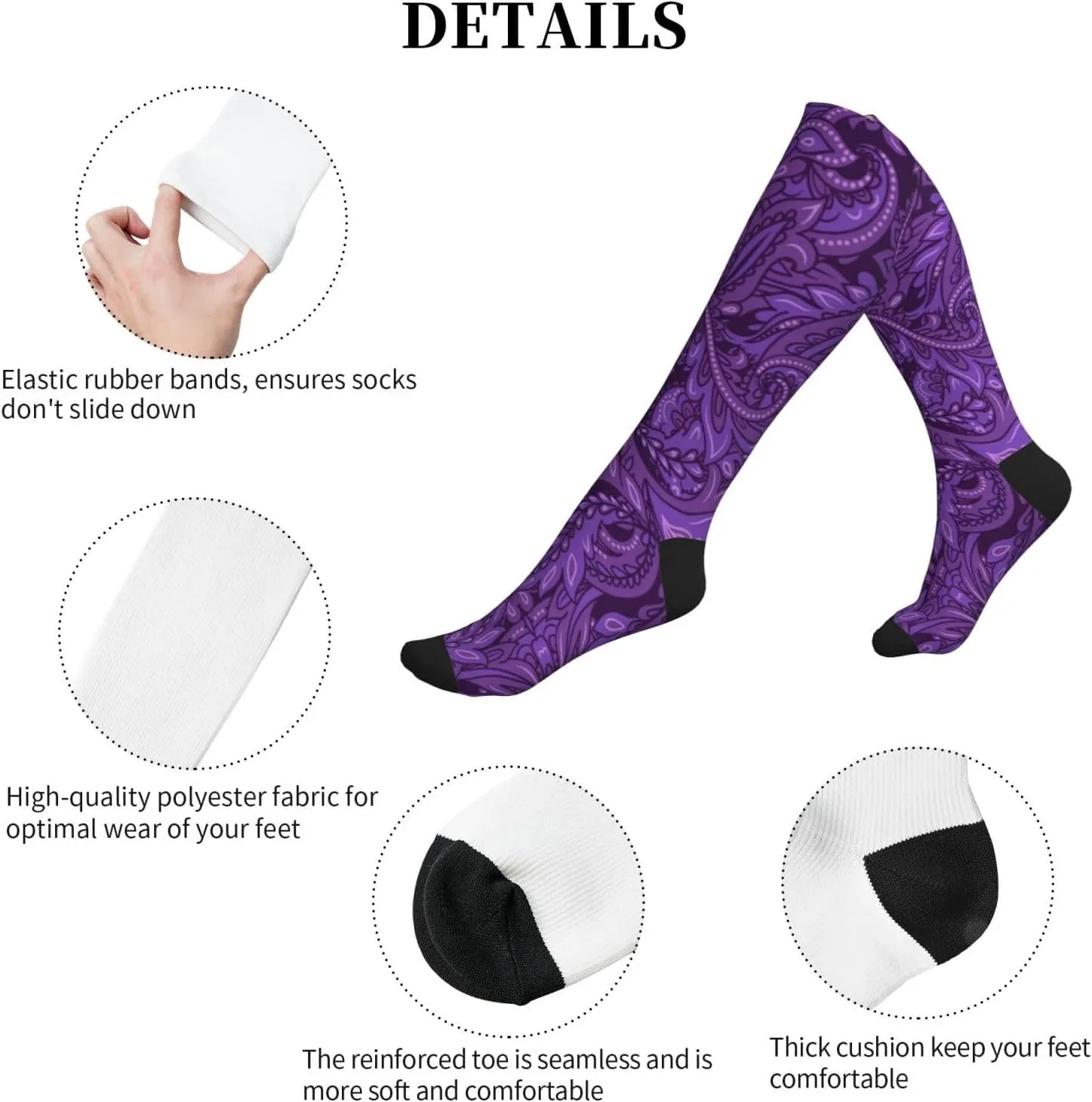 Compression Socks Women And Men For Nurses Travel Pregnancy Recovery Running Athletic