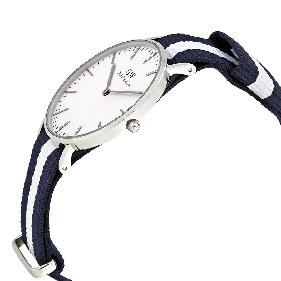 Daniel Wellington Glasgow White Dial Unisex Watch DW00100047