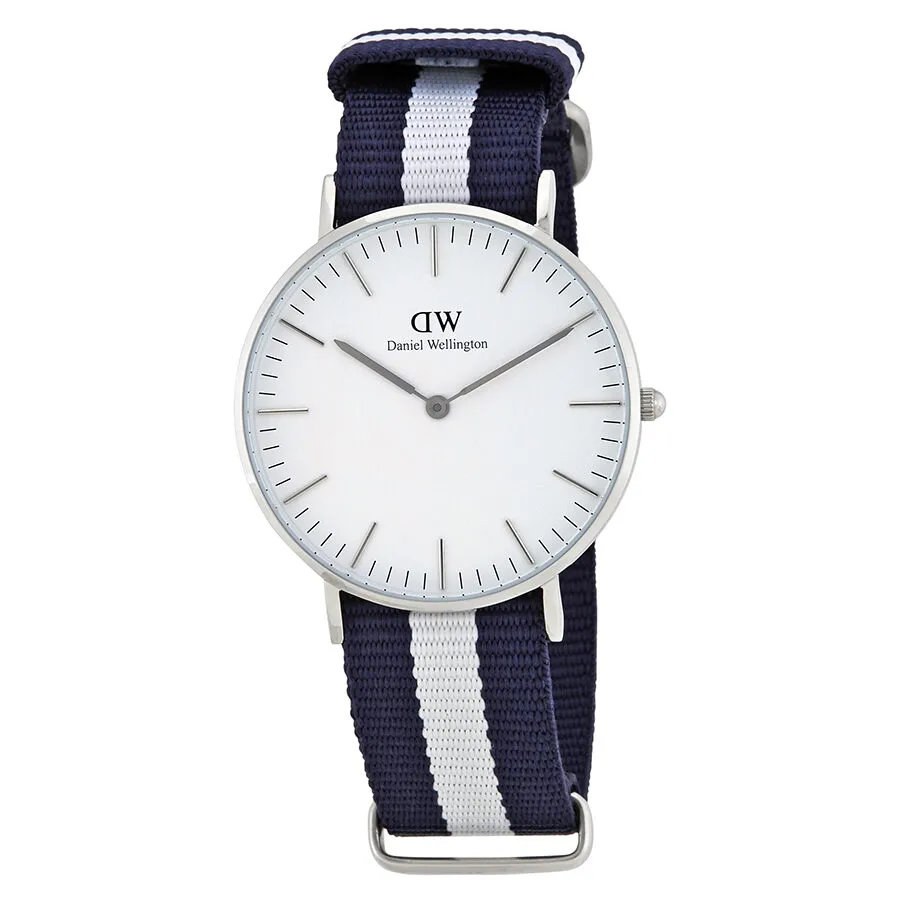 Daniel Wellington Glasgow White Dial Unisex Watch DW00100047