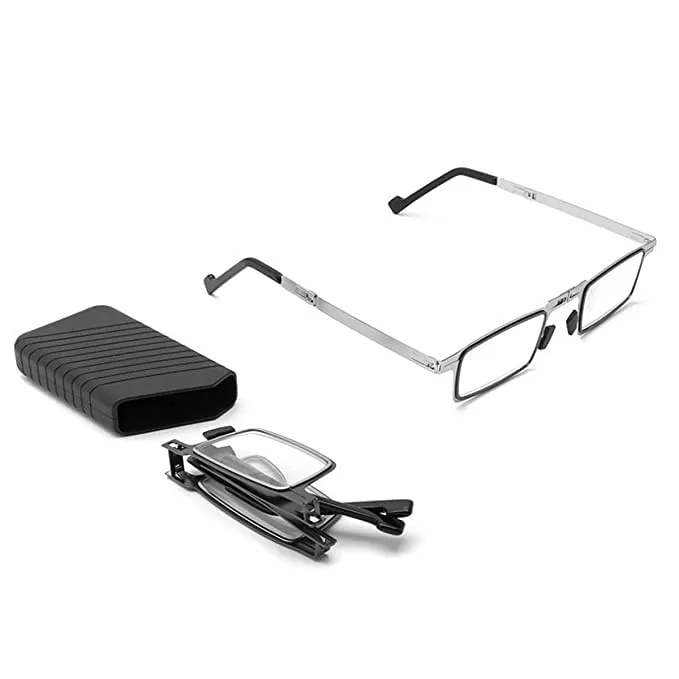 Foldable Reading Glasses for Men Women Compact and Portable