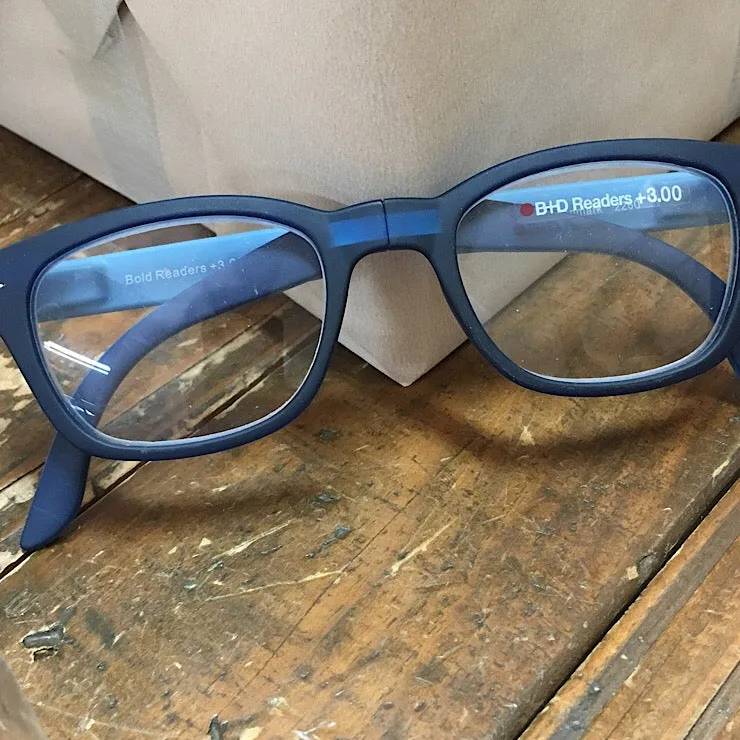 FOLDING READING GLASSES