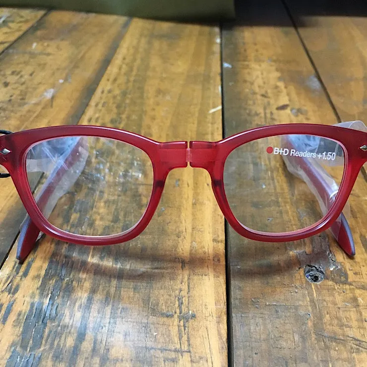 FOLDING READING GLASSES