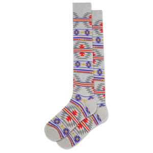 Geo Pattern Compression Socks