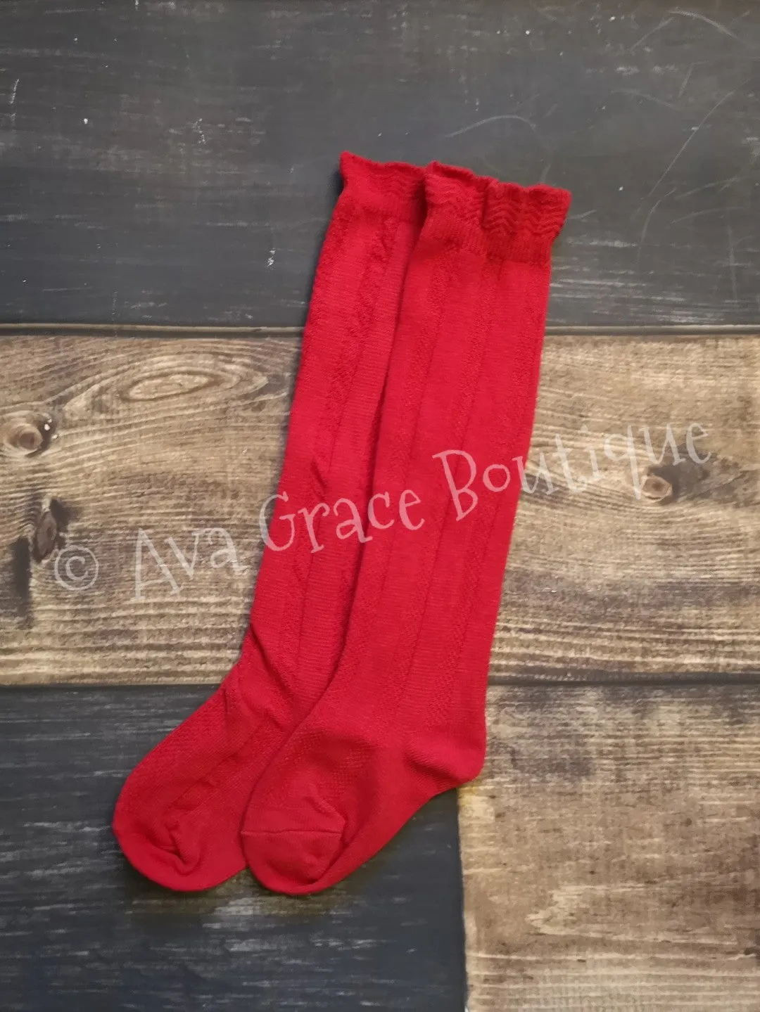 Girl Knee High Socks