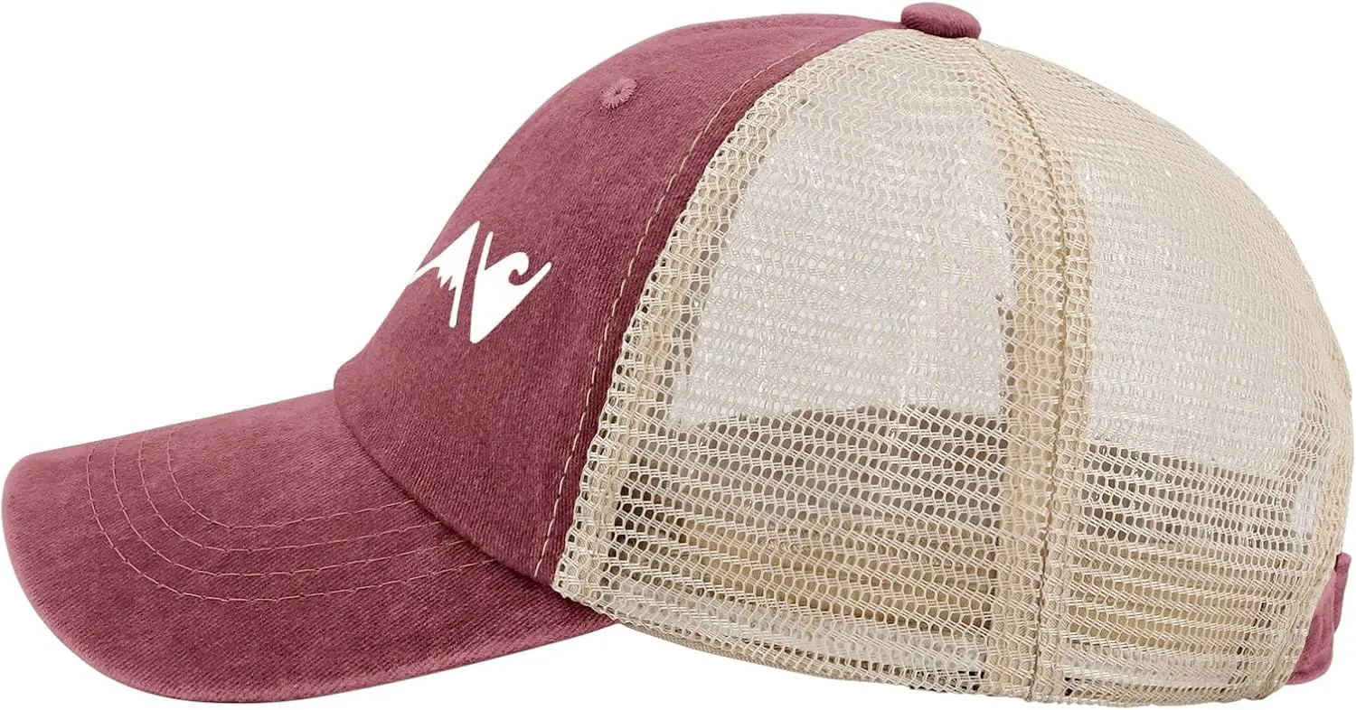 God is Greater Than The Highs and Lows Hat Mountain Cap Gifts for Mom