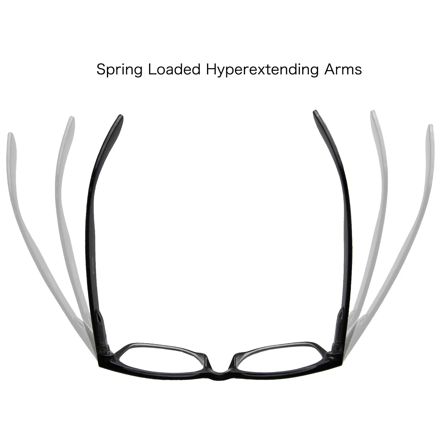 grinderPUNCH 2 Pack High Magnification Reading Glasses Strong Power Readers