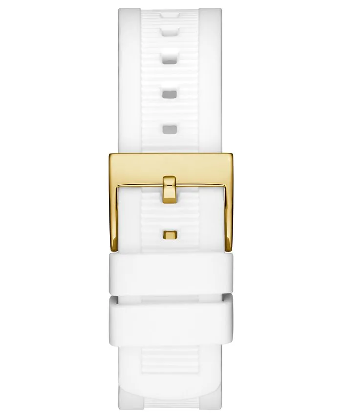 Guess GW0225G1 Digital White Silicone Strap Men Watches