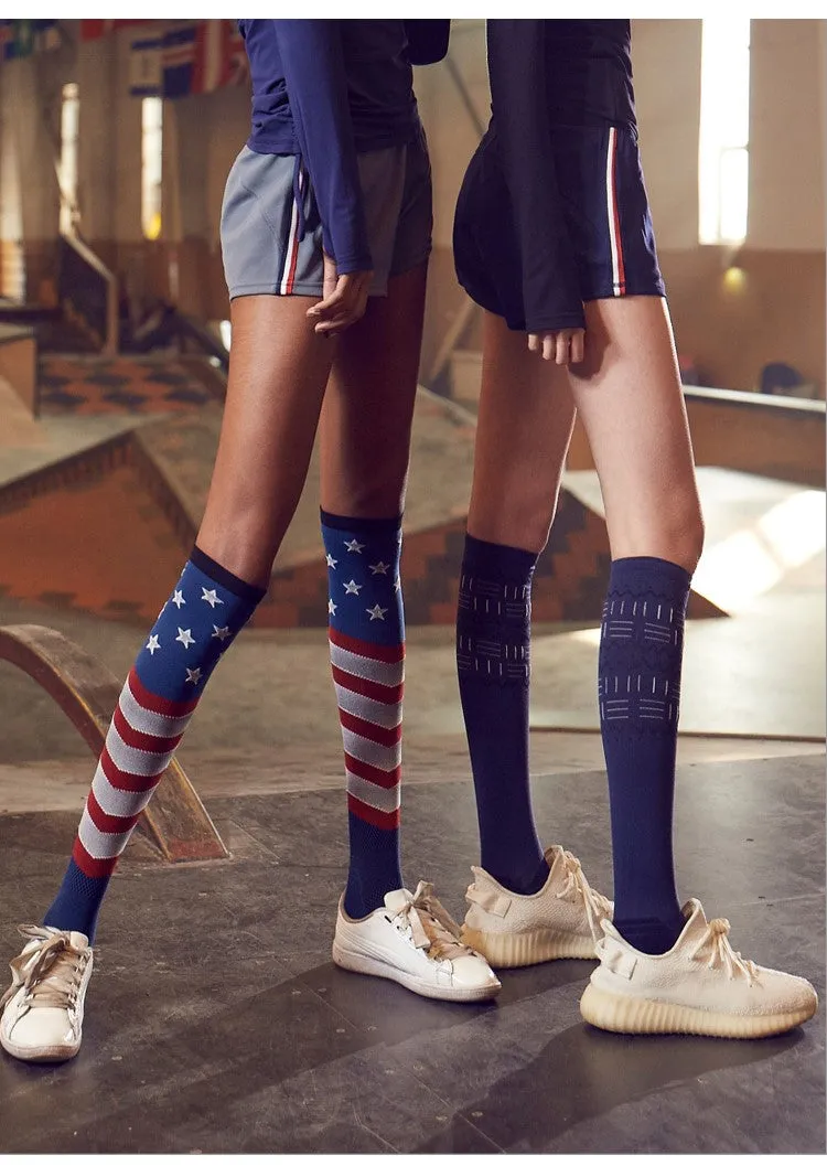 GYMNA WOMENS PERFORMANCE KNEE HIGH SOCKS