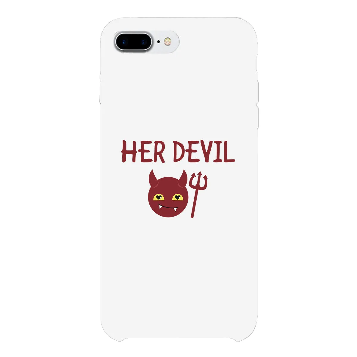 Her Devil-Left White Phone Case