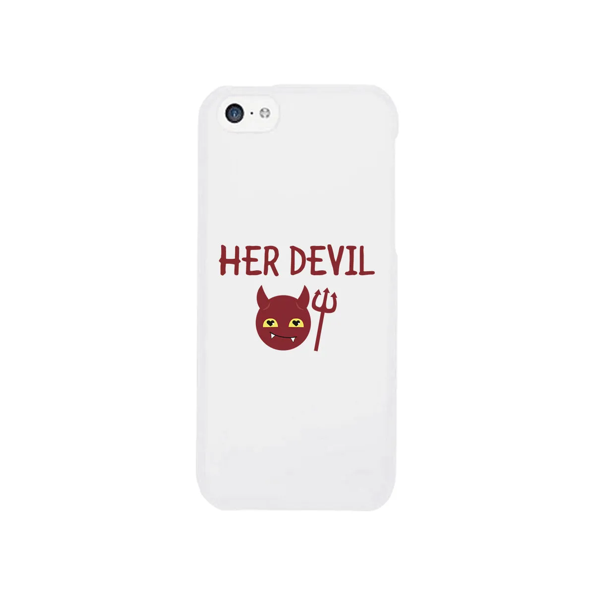 Her Devil-Left White Phone Case