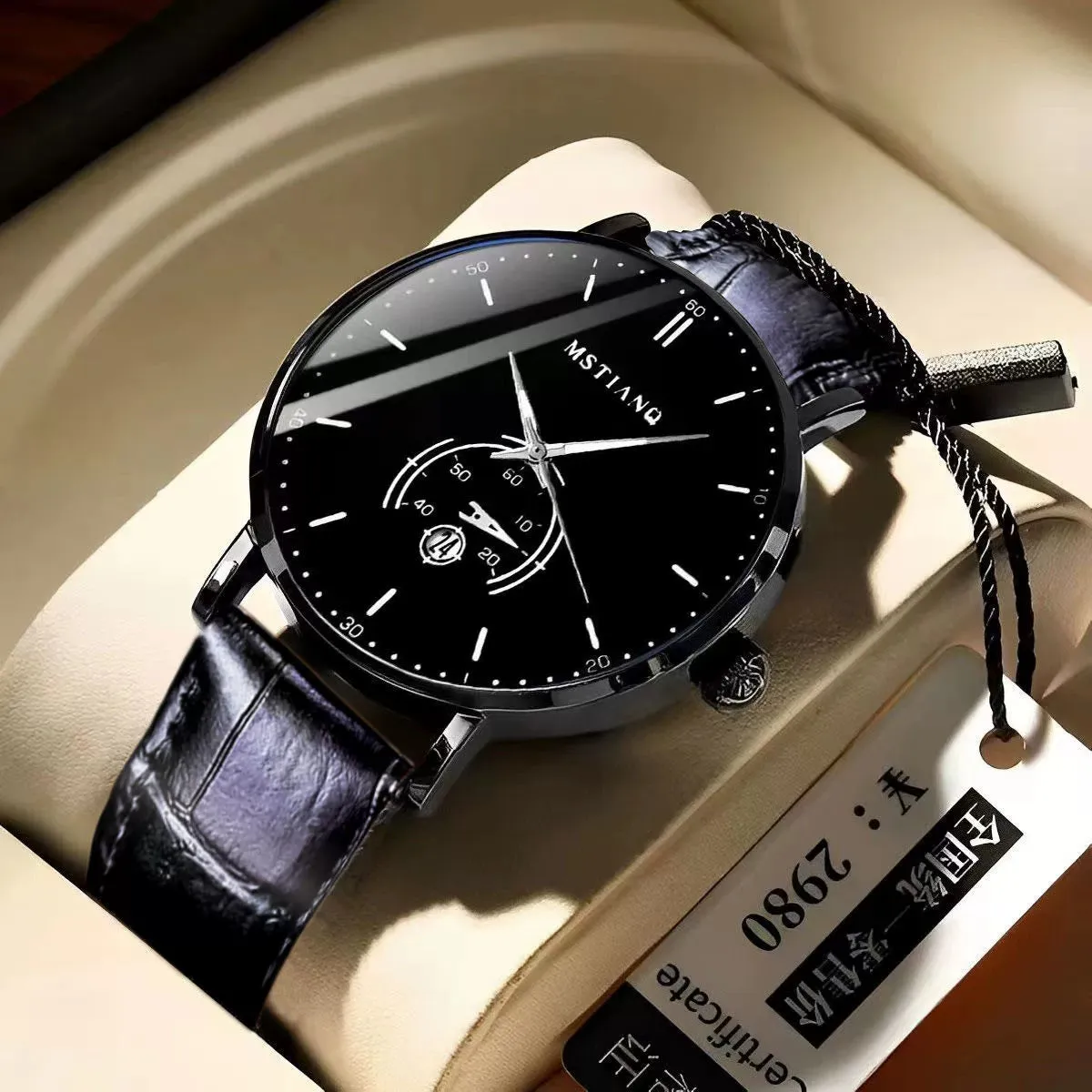 Official Authentic Products Watch Men's Calendar Waterproof Men's Automatic Movement Korean Fashion High-End Famous Brand Watch