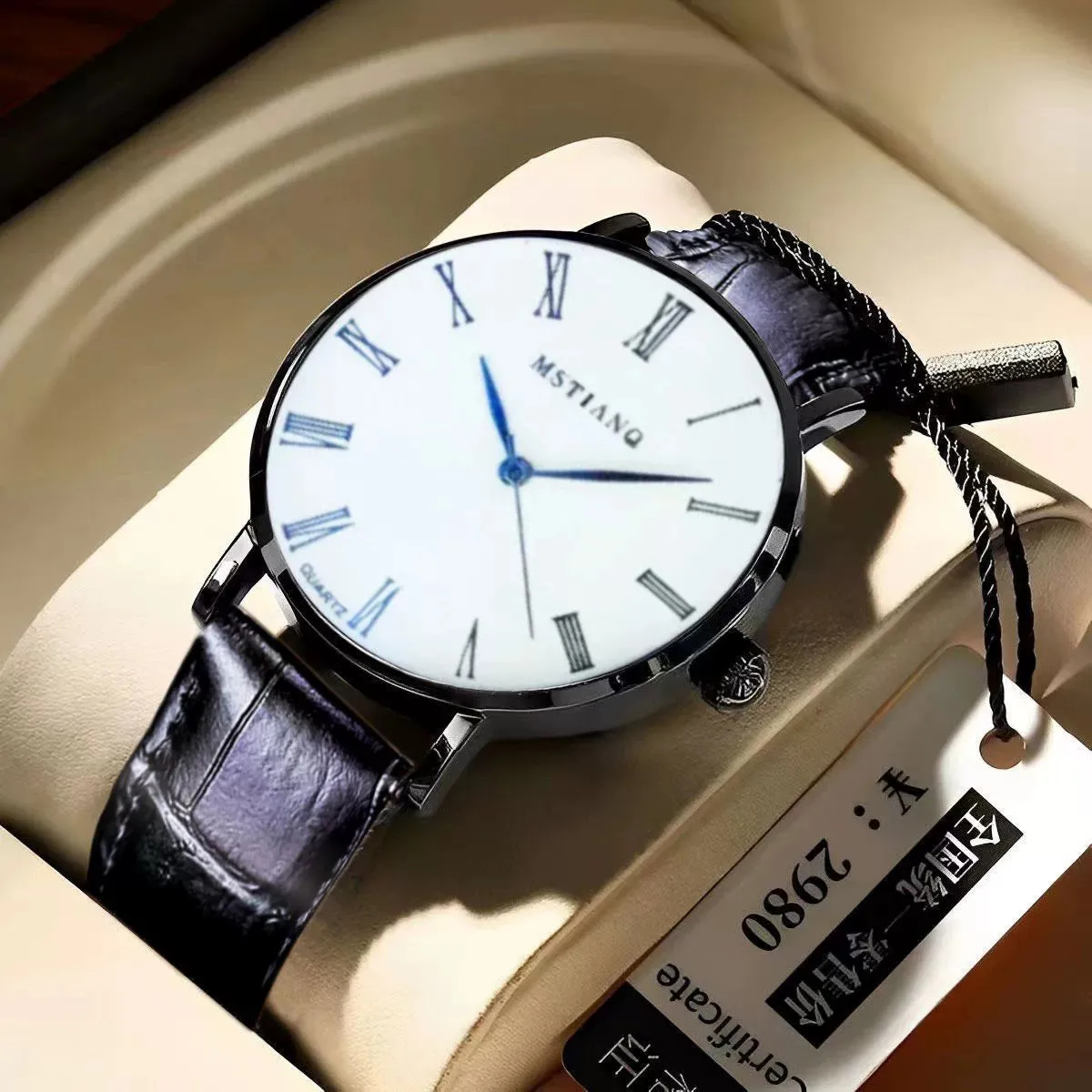 Official Authentic Products Watch Men's Calendar Waterproof Men's Automatic Movement Korean Fashion High-End Famous Brand Watch