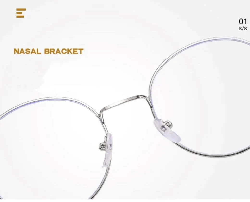 Retro Computer Glasses - Anti Blue Light blocking Anti Glare Glasses
